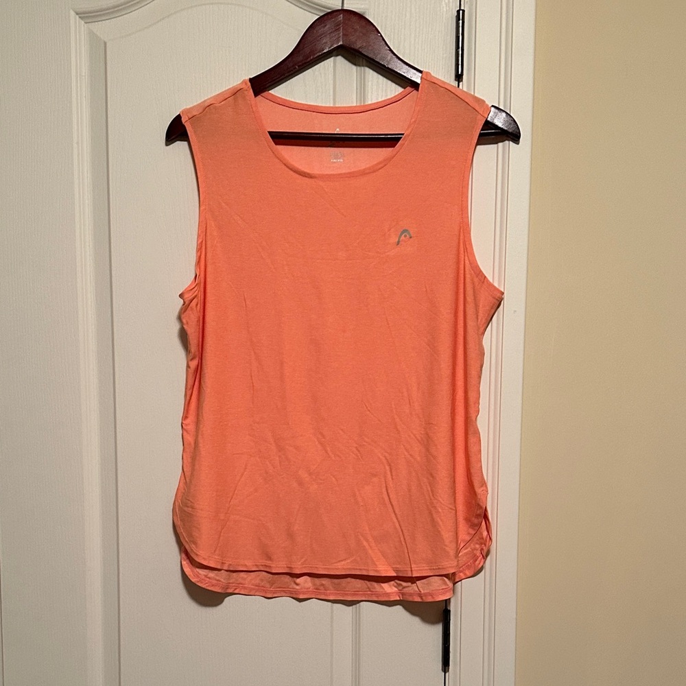 Head Coral Sleeveless Tank Top